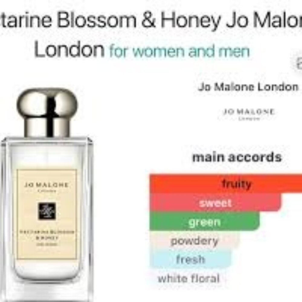 JO MALONE Nectarine Blossom & Honey EDP Fruity Cassis-Mini Spray 9ml,0.3oz-NEW - Picture 7 of 12